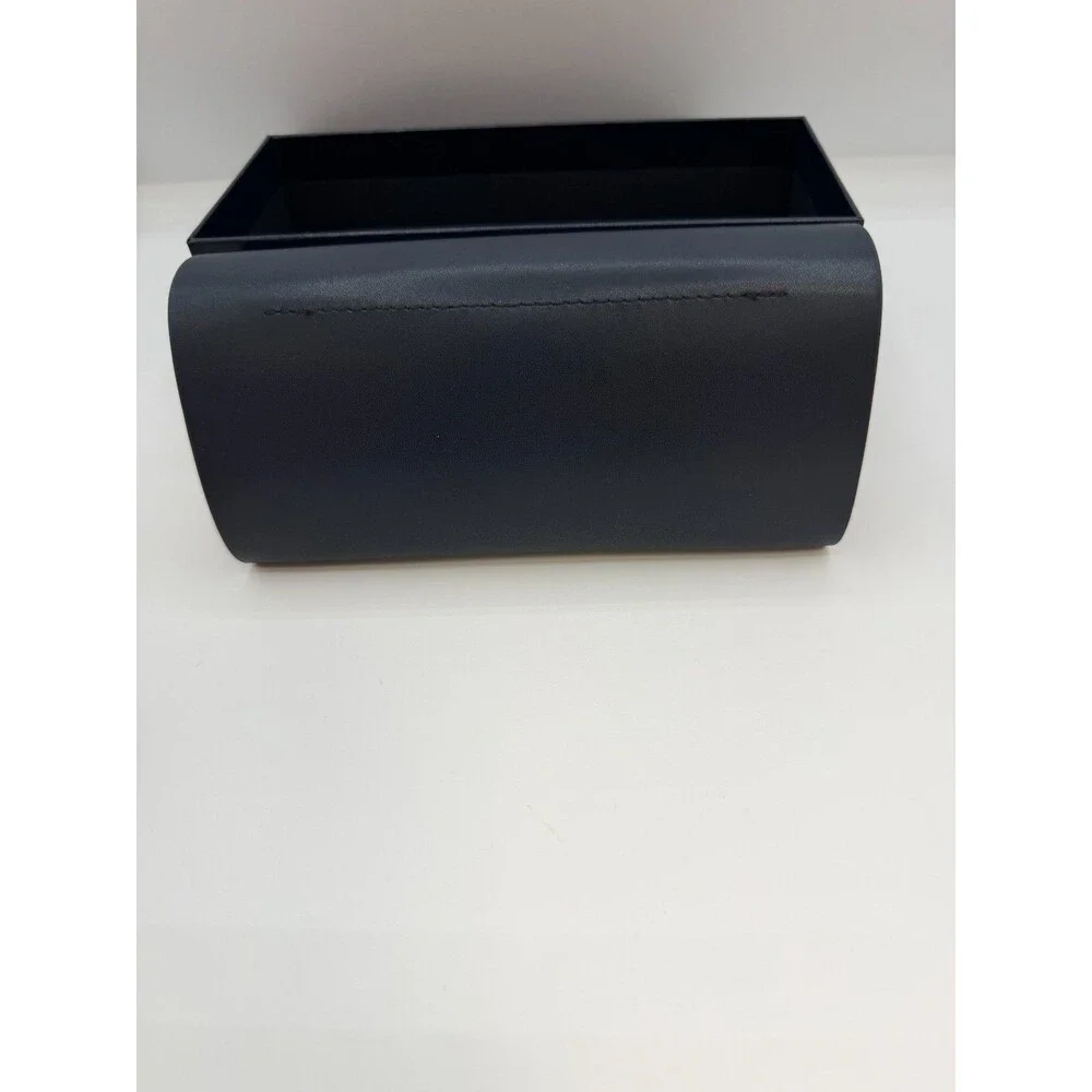 Polo Ralph Lauren Eyeglass Sunglasses Case Box Authentic Navy Blue Leather